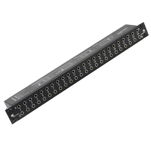 NEUTRIK Swiss imported NYS-SPP-L1 audio patch panel 24-way 48-port 6.5 patch panel cabinet 19-inch patch panel 1U distributor NYS-SPP-L1 ordinary economical patch panel