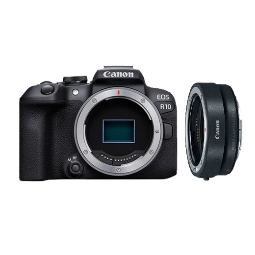 Canon r10 entry-level mirrorless camera home travel vlog digital camera 4K lightweight small R10 camera R10 disassembled body + EOSR original adapter ring official standard [excluding accessories recommended additional package configuration]