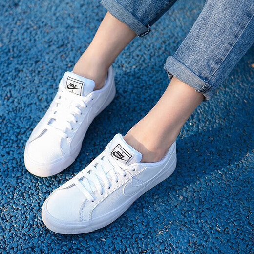 Nike NIKE women's sneakers casual shoes COURT ROYALE AC sneakers AO2810-102 white size 36