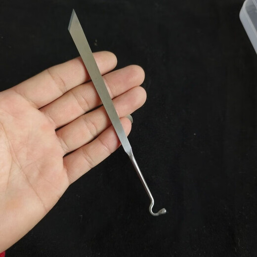 Vogary beast castration tool castration knife castration knife pig fanning knife pig pen type castration knife full set of portable castration knife No. 4 knife head with hook 1 + No. 23 blade 10 pieces