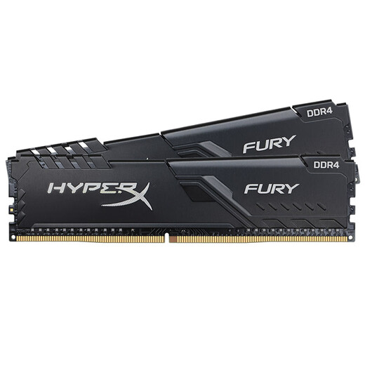 Kingston HyperX FURY Beast DDR4 PC4 UDIMM fourth generation desktop computer memory module upgrade DIY game e-sports dual channel DDR4 2400 desktop HyperX FURY Thunderbolt 16GB 2 modules (total capacity 32GB)