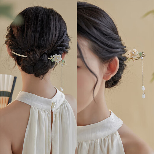 Chimera (CHIMERA) ancient style tassel hairpin hairpin step shake ancient costume cheongsam Hanfu headdress girl birthday gift