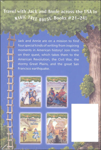 Magic Tree House (set of 21-24 volumes) imported original MagicTreeHouse bridge book chapter book English picture book [paperback] [6-15 years old]