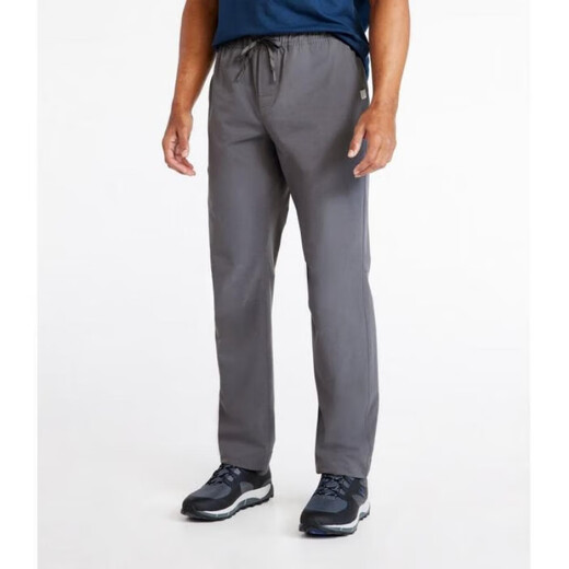 L.L.Bean men's sports pants trousers casual straight pants comfortable work pants outdoor wear-resistant simple TA515264 Alloy Gray gray L suitable for waist 2 feet 7-2 feet 9