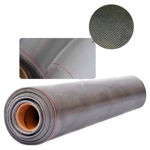 Huili's high-quality hot-selling 304 stainless steel screen window anti-mosquito window screen thickened breeding farm pig farm insect-proof screen window 20 mesh extra thick 0.19 silk (36#) 0.8x18m