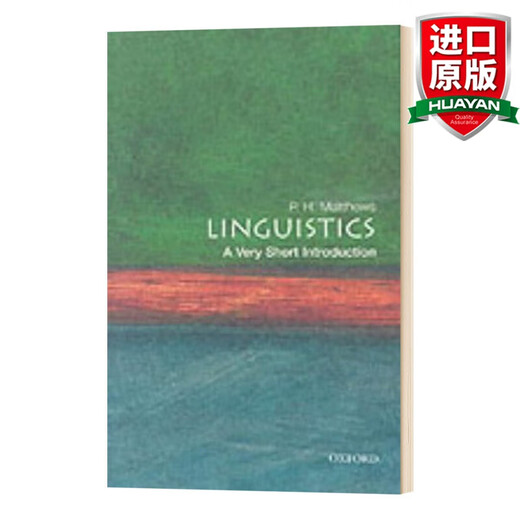 华研原版 牛津通识读本 语言学 英文原版 Linguistics A Very Short Introduction 英文版进口原版英语书籍 OUP Oxford