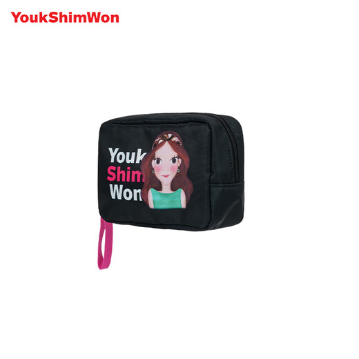 Lu Xinyuan Square volume bag storage/hand holding/carrying/coin purse cartoon fashion women's bag off-white RIA