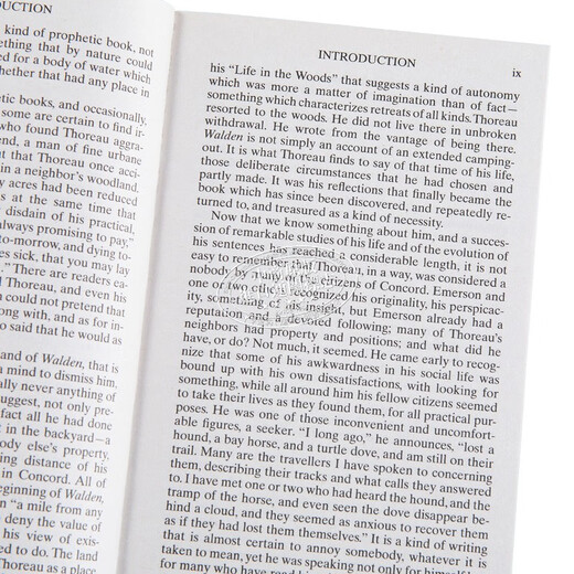 梭罗：瓦尔登湖 英文原版 Walden and Civil Disobedience