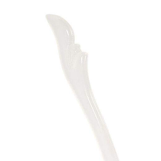 Mr. Ouyang's Oriental green jade hairpin, blue orchid hairpin, the same style as the male host, hidden heart hairpin, ancient style white hairpin headdress, white A12-103