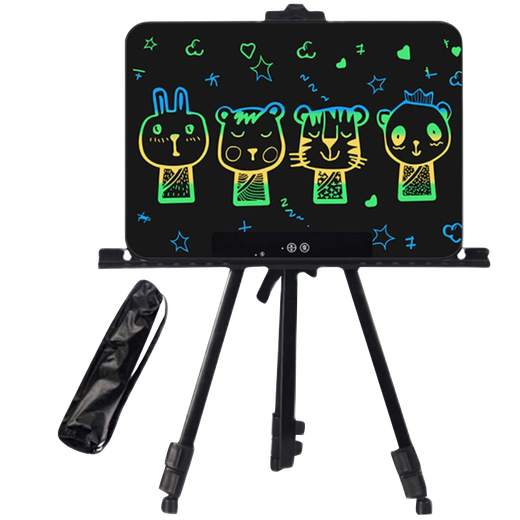 PBJ Tablette d'écriture LCD pour étudiants en Art, Planche à Dessin Portable Pliante pour Enfants, Ensemble de Levage pour Tableau Noir, Support de Peinture de Type Support