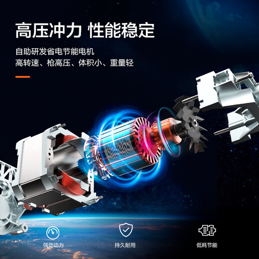 Yili high pressure car washing machine 1600W household cleaning machine high pressure car washing water gun car washing artifact JOY joint model 4650