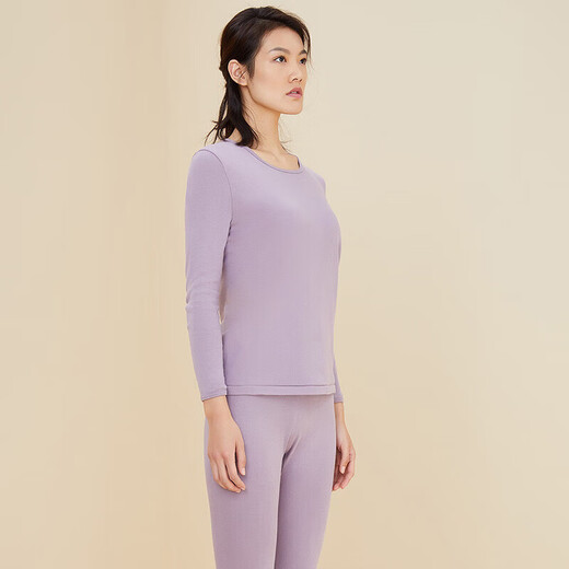 Yiershuang first-class 100% cotton autumn clothes women's warm tops pure cotton underwear cotton sweaters autumn and winter base layer