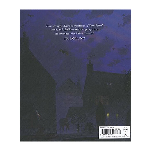 英文原版绘本【精装】彩绘插画版 全套送帆布袋 Harry Potter 哈利波特 大开本12345 哈利波特与魔法石·秘室·阿兹卡班的囚徒·火焰杯·凤凰社 哈利波特与阿兹卡班的囚徒 精装彩绘版 大开本