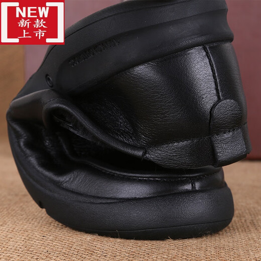 Duoxian duoxuan más zapatos de hombres de talla grande de talla de talla ancha zapatos de pies grandes zapatos fatales zapatos de cuero casual de cuero genuino verano transpirable suave suave 3892 cuero de cordón interno 39