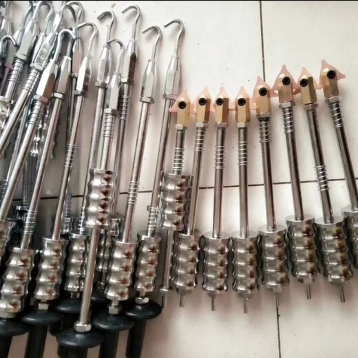 Yue Changsheng automobile sheet metal shaping meson repair machine accessories with hook triangle heavy-duty pull hammer dent dent repair pull row six-piece set