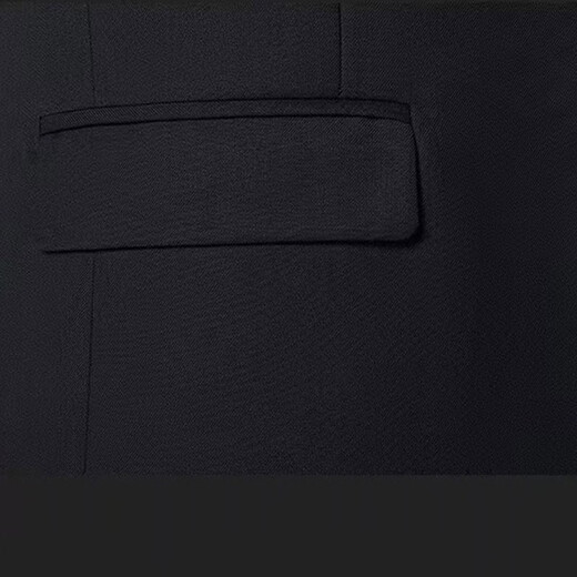 红蜻蜓（RED DRAGONFLY）男士商务西服外套中青年商务上班修身职业正装西装外套男结婚新郎 黑色 2XL 【115-125斤】