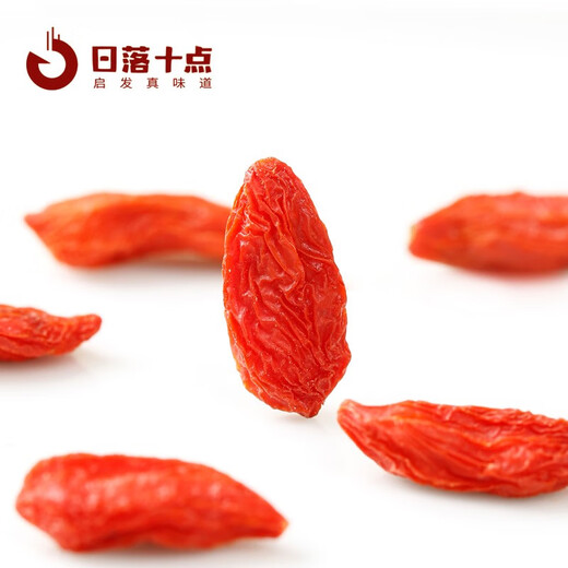 Das erste Geschenk von Tributfrüchten um 10 Uhr im Sonnenuntergang, rotes Wolfbeerfree Wäsche und bereit zu essen Wolfberry Xinjiang Jinghe Teewein und Suppe, um Suppe und Wasser-Tey-Trockenwaren Jinghe Wolfberry 500g herzustellen