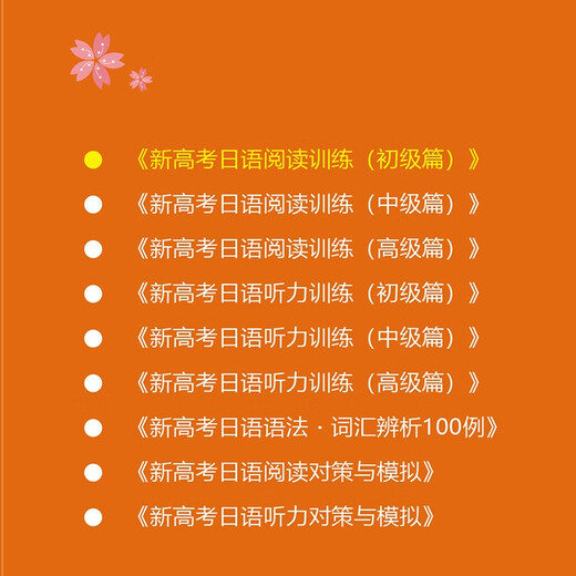 Neue College-Aufnahmeprüfung, Japanisch-Lesetraining (Grundstufe)