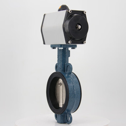 Cloud Cloud Pneumatique Valve de papillon D671X-16Q Vanne de serrage en acier inoxydable DN50 65 80 100 150 250 300 Plaque ductile DN125