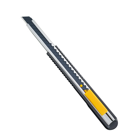 爱利华（OLFA）壁纸刀日本进口OLFA爱丽华加长不锈钢美工刀小号9mm墙纸墙布刀架 9207普通/144B美工刀