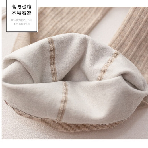 Ruizhihu (RUIZHIHU) Spring and Autumn Girls' Class A Velvet Leggings Cotton Children's White Outerwear Jumpsuit Winter Thin Velvet Dance Practice Dance Socks Gray (1 Pack Thin Velvet Style) L Size Height 105-120cm