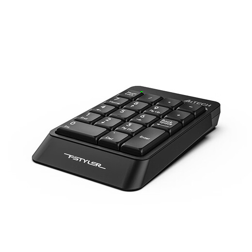 Shuangfeiyan (A4TECH) FK13P Fei Times wired keyboard notebook external numeric keypad wired financial accounting cashier counter securities USB interface black