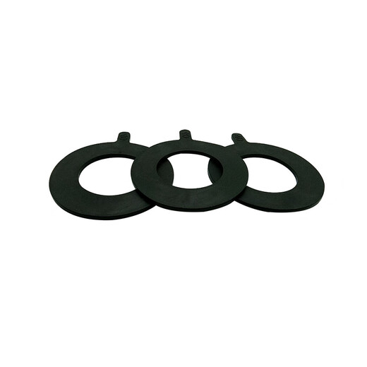 Jingjialong rubber sealing gasket flange rubber gasket valve flat gasket thickened DN25 40 50 80 100 DN125 (177*130*3) 1 price