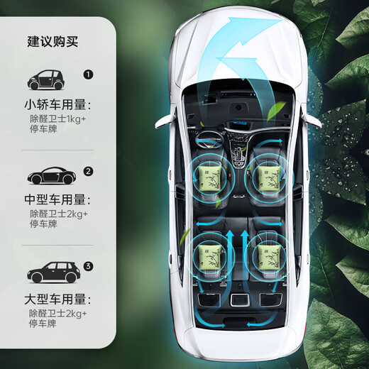 Carlisle car activated carbon bag parking plate set new car deodorization removal formaldehyde car odor carbon bag car bamboo charcoal bag