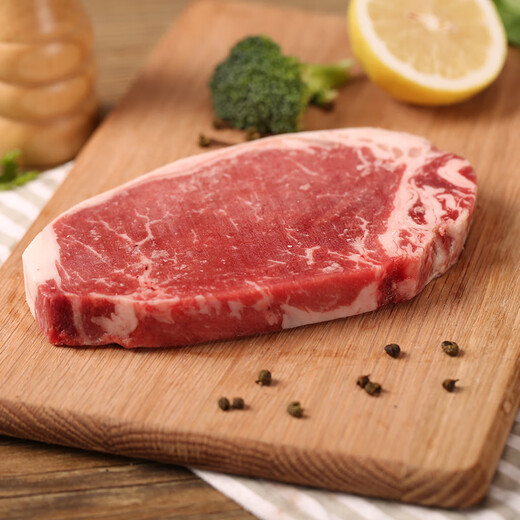 天谱乐食澳洲/新西兰精选草饲西冷原切牛排200g 健身食材烧烤牛肉西餐