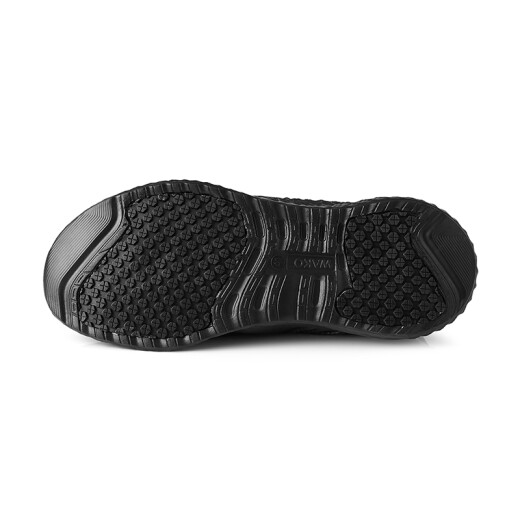 WAKO slipper non-slip shoes casual work shoes lightweight rubber shoes waterproof, oil-proof and wear-resistant black 42
