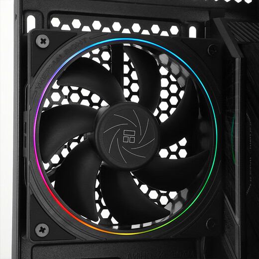 Limin (limin) TL-S12 Colorful Aperture Fan 12cm Chassis Fan ARGB Fan Supports Shenguang Sync 4PIN PWM Speed ​​Adjustable Fan