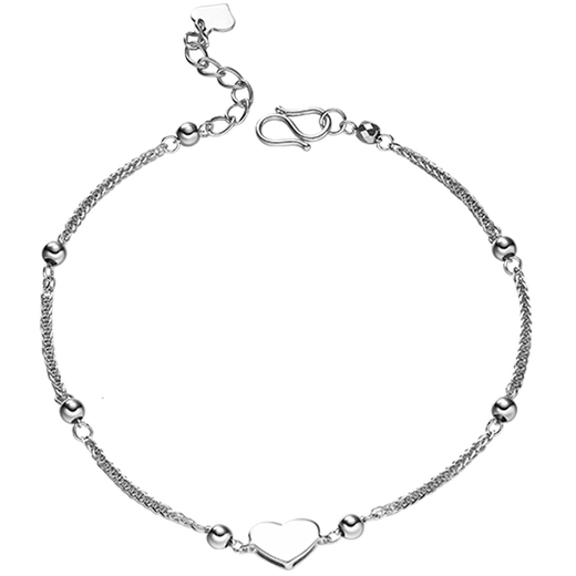 Pt.Charm new product pt950 platinum bracelet for women platinum bracelet ins niche design platinum bracelet as a holiday gift for your girlfriend. If it is not in stock, it can be customized. Take 4g as an example