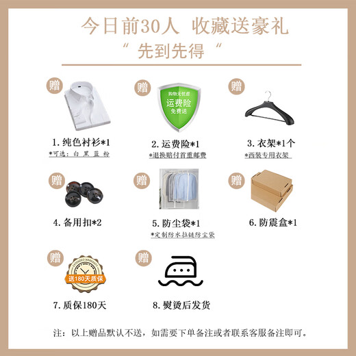 Shanshan British suit men's suit slim small suit business professional formal attire accompanying groom wedding dress casual suit black double button suit + trousers XL recommended 140Jin Jin equal to within 0.5 kg