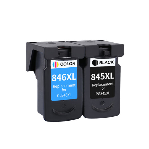 Caichen se aplica al cartucho de tinta Canon PG845 846 2400 IP2880 MG2580S TS3180 TS3380 845XL [SET]