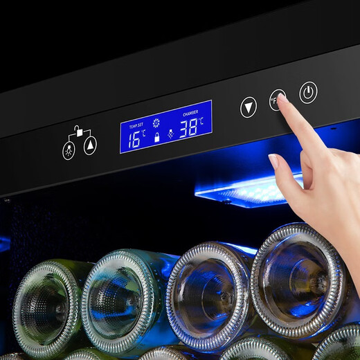 BAIKAILUN thin red wine cabinet constant temperature wine cabinet built-in household wine beverage tea thermostat commercial display refrigerator air-cooled frost-free 1.71 meters single temperature ~ (full version) 170 bottles thin section