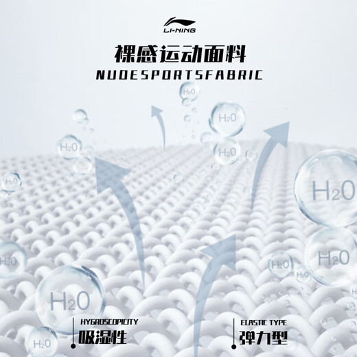 Li Ning (LI-NING) swimsuit women's split three-piece beach vacation sunscreen cover-up to cover belly and slim down hot spring swimsuit 727 black and blue XXL