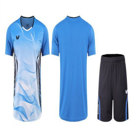 Traje de tenis de jersey de la mariposa Traje para hombres transpirable Mesh Competencia de secado rápido Jersey Summer Equipo de entrenamiento Sportswear Sportswear