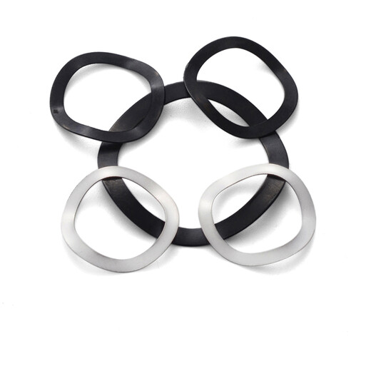 JINGGONG 65 manganese steel wave washer wave washer multi-wave spring washer wave washer elastic three-peak washer 88*100*0.6 manganese steel six-peak 5 pcs