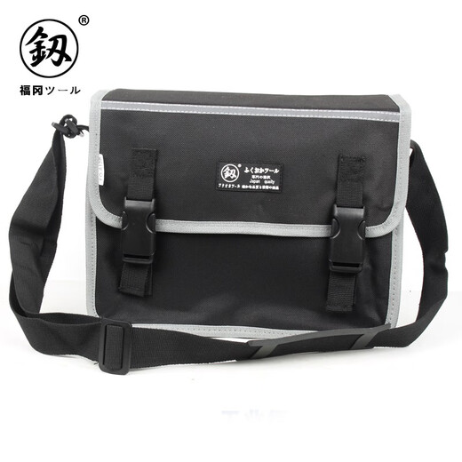 鰰 Japan Fukuoka Tools household shoulder bag multi-function computer repair tool bag canvas bag electrician bag FO-8120 industrial grade stab-proof tool bag 12 inches
