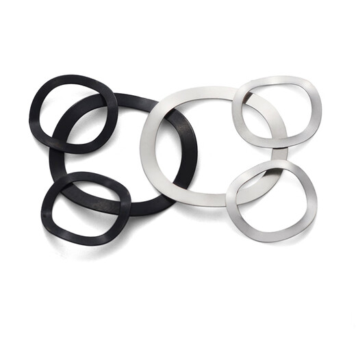 JINGGONG 65 manganese steel wave washer wave washer multi-wave spring washer wave washer elastic three-peak washer 88*100*0.6 manganese steel six-peak 5 pcs