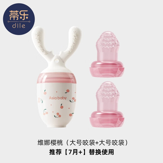 Tile Baby Fruit and Vegetable Bite Bag for Infants and Young Children to Eat Fruit Complementary Food Item