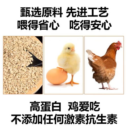 Zhengda 524 laying hen feed, full-priced pellets for laying hens, highly nutritious, natural and healthy during the laying period. Zhengda 524 chicken feed during the laying period - whole pack of 80Jin. Jin is equal to 0.5kg.