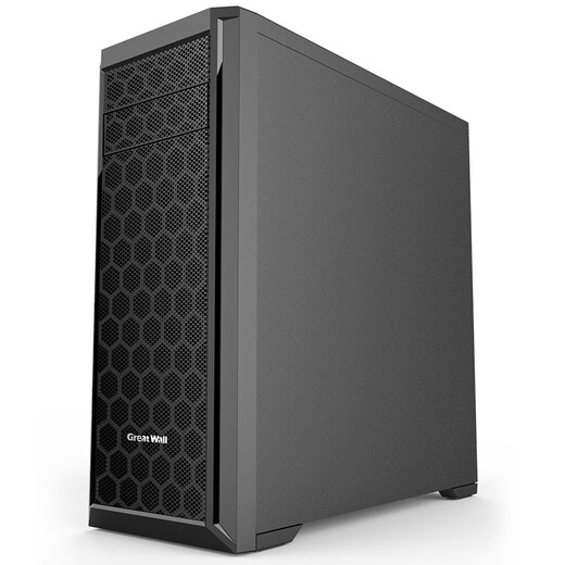 长城（Great Wall）硬汉M100电脑机箱（E-ATX主板/铁网/顶部360水冷位/双U3/0.6mm钢板/7风扇位/光驱位/5080显卡）