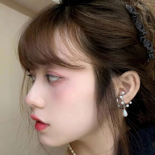 Xiang Wan Hair Clips 2 Pack Braided Hair Clips Female Princess Head Side Bangs Clip Short Hair Tie Hair Management Artifact Headwear Hair Clip