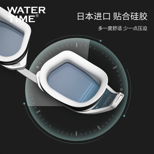 WATERTIME/Shui Chuan Swimming Goggles Myopia Women's Anti-fog Swimming Goggles Men's HD Coated Swimming Goggles Paris Night