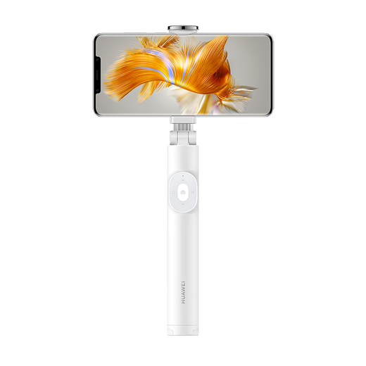 Huawei original selfie stick tripod anti-shake Bluetooth remote control wireless photography Douyin mobile live internet celebrity stand selfie artifact mini portable vlog shooting short video [intelligent control version Bluetooth remote control] tripod + selfie stick integrated-white