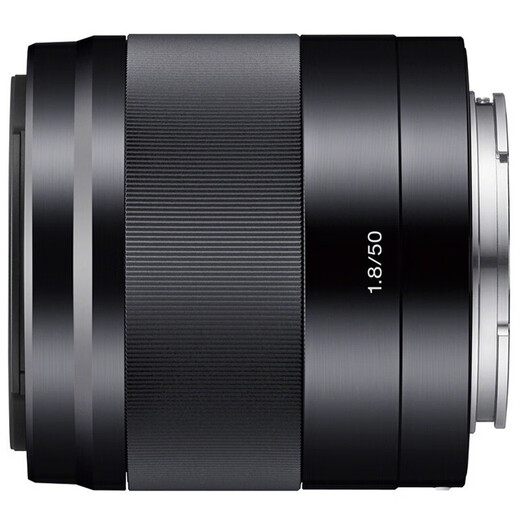 Sony (SONY) E 50mmF1.8 OSS Portrait Fixed Focus Lens SEL50F18 Suitable for A6000 A6400 E10 A6700 Sony 50mmF1.8 Lens Black