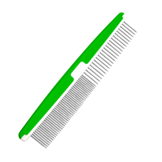 Petbest pet comb, long-haired cat comb, knot comb, cat and dog face comb, dense-tooth straight comb, green straight comb