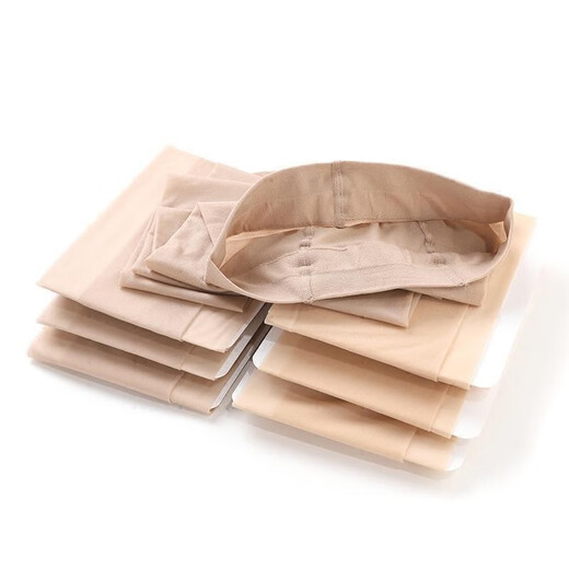 3 pairs of 5D velvet ultra-thin skin tone T-level stockings for women, thin-cut pantyhose for summer, anti-snagging, 3 pieces (natural skin + natural skin + natural skin), one size fits all