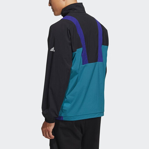 Adidas new men's sportswear comfortable windproof stand collar woven casual loose jacket jacket GF4030 HE9930 XL